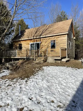 Cozy Timberwood cottage on 75 acres of privacy. Отели в г. Грей Хайлендс