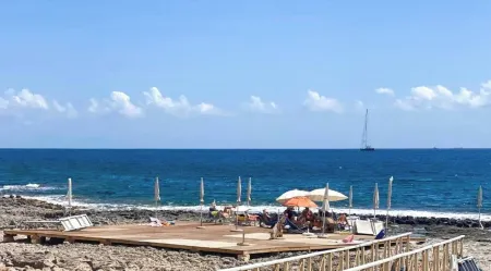 Cozy villa in residence and private beach in Fontane Bianche (SR)