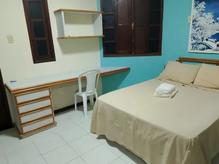 5-bedroom house in condominium, comfort, air conditioning, 55" SmartTV, Wi-Fi, pool, lagoon, beach. Отели в г. Лауру-ди-Фрейтас