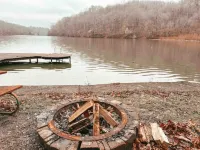 Two Lakefront Cabins Next Door
