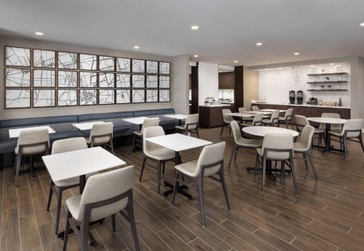 조식 뷔페 전경