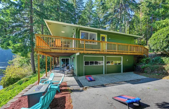 私人碼頭和火坑：奧林匹亞湖畔寶石