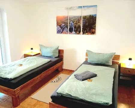 Stylish vacation apartment Zum Dorfladen Rathen in the heart of Saxon Switzerland Hotels in Rathen