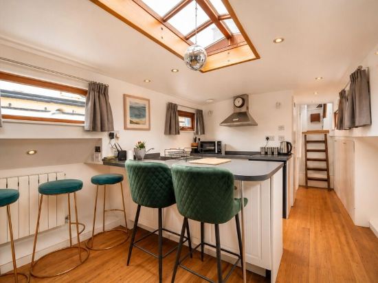 Historic Dutch Barge | Private Sun Deck | St Katharine Docks, Tower Bridge