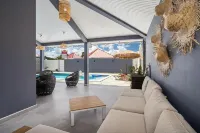 Villa d'Exception avec Piscine - 3 Min de la Plage 4 chambres climatisées - 4-Star