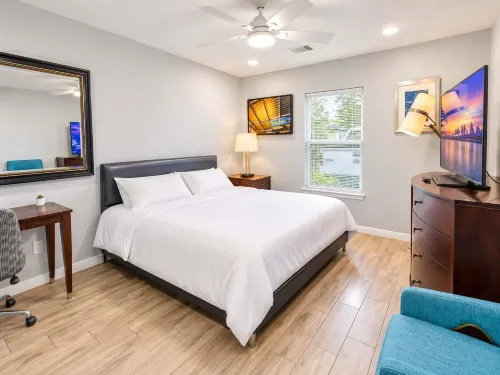 Spacious 4BR I Private Backyard Sleeps 8 I Near NRG Med Center DT - Condos