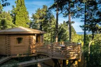 Les Cabanes Dans les Bois Logis Hôtel Hotel a Trausse