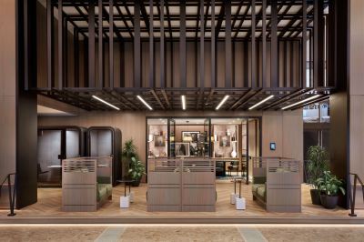 共有エリア シェラトン センター トロント ホテルの写真