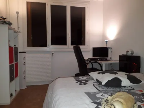 T4-5 with view of the Alps 5 minutes from Lyon Hotel a La Mulatiere