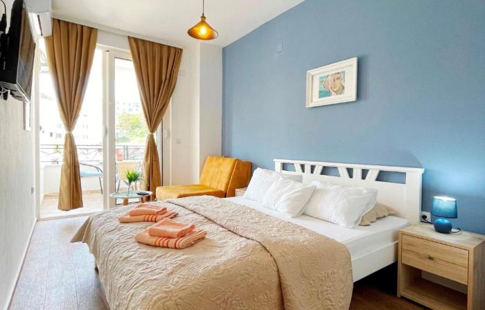 Blue Studio with Sea  view