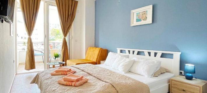 Blue Studio with Sea  view Ξενοδοχεία στην πόλη Ulcinj