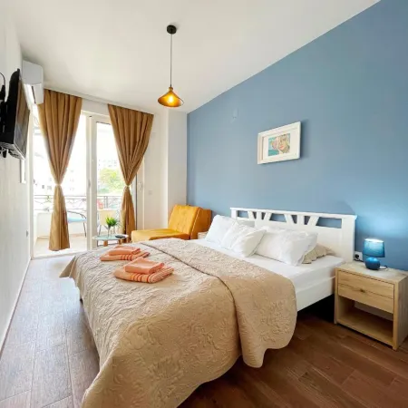 Blue Studio with Sea  view Отели в г. Улцинь