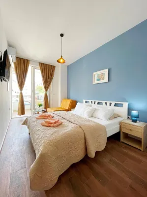 Blue Studio with Sea  view