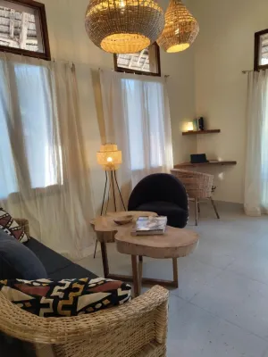 Oceanfront Retreat in Jambiani, Tanzania - Private Room with Balcony - Pools