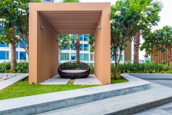 Frame Art Apartment Gateway with Pool, Gym&Sauna_4