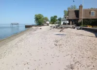 Beach Brick House on Lake Ontario sandy beach front Hotels in Greece