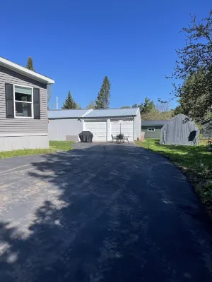 Tiny’s  Retirement Home near the trails