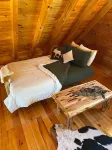 Cozy Log cabin tucked away in the Smokey Mountain, Pet friendly, Sauna, Hot Tub