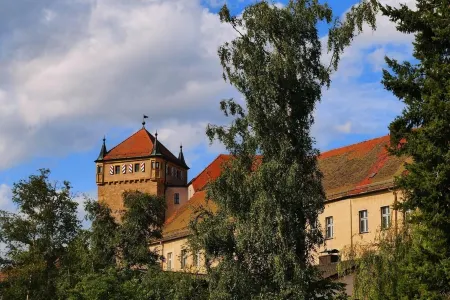 Erholung im Schwarzachtal mit Eigener Terrasse in Neunburg Vorm Wald Отели в г. Нойнбург-форм-Вальд