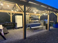 Gypsy Camper on Ischua Creek @ Campground Adventures