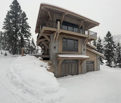 MTNLUX One of a Kind Fire Tower in Big Sky with hot tub & fitness/game room.
