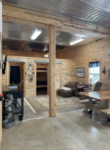 Cozy retreat with lots of room for outdoor activities.