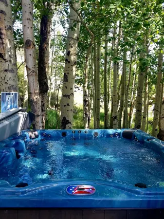 Gowdy Suite 1, King Bed, Hot Tub, Screened  Porch,  Free wifi.