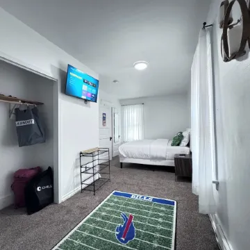 Entire apt near Olmstead Delaware park, North Buffalo, Zoo, UB & 2 Hosp.