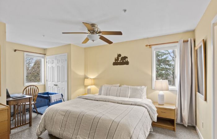 Two bedroom Condo With Mountain View And Fireplace