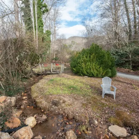 Stunning Views w/Firepit, 2/1 Cottage, Creek, Starlink, Ada + Pet Friendly