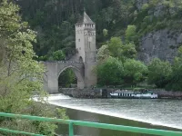 Apt T3 air-conditioned, on the 1st floor of a character residence in CAHORS