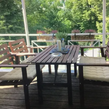 Apartment Seeloft with balcony and direct lake view on the Möhnesee