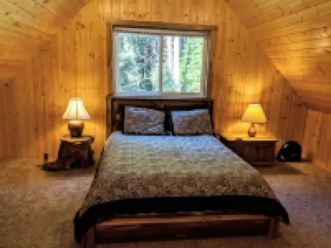 CozyCattail Cabin on our secluded coastal estuary woodland retreat