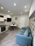Two bedroom apartment with private yard, right 300m from the center.