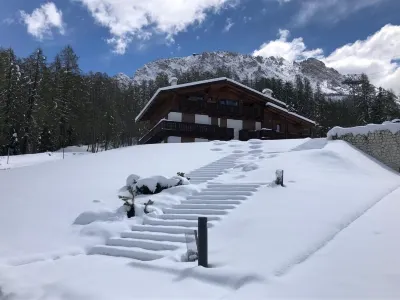 Breathtaking view! Cortina center  at 1.3km.