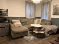 Near York expo center. It’s half a mile walk to the Carlisle ave entrance. Hotels in York