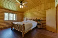 One Level Log Home on 3.5 Acres, Beautiful Views, Newly Updated