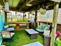 Pet-Friendly Accommodations Near Water and Restaurants.
