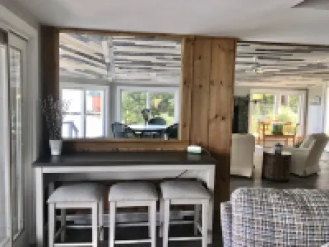 Lakefront house in the town of Bolton right on the water with private dock space