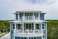 Fall & 2026 Specials! Amazing Beach House w/Gulf Views! 50'Pool! 4 Bikes/1 Wagon