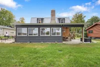 Private Beach & Pontoon Included! Your Lakeside Haven in SW Michigan Awaits!