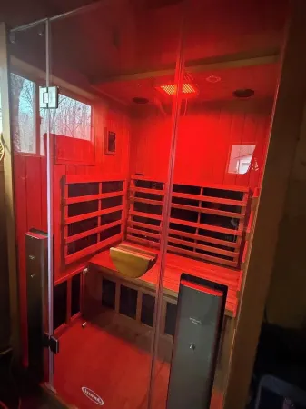 The Blue Loon Cabin and pontoon in Northern wi