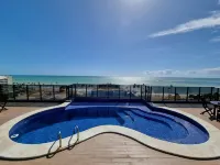 Apê Vista Mar a 3Min da Praia C Academia + Piscina