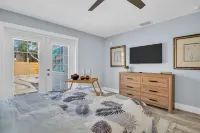 Renovated Beach Retreat – Patio & Hammock, Steps to Sand for the Perfect Escape