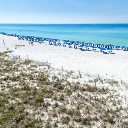 Silver Beach 506 is a Gorgeous Gulf Front 4 Br with Free Beach Service - Sleeps 8 by RedAwning