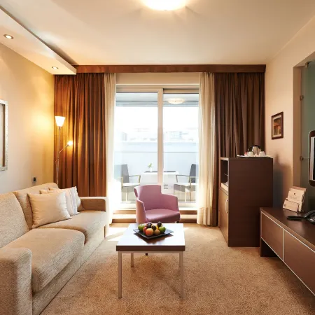 In Hotel Belgrade