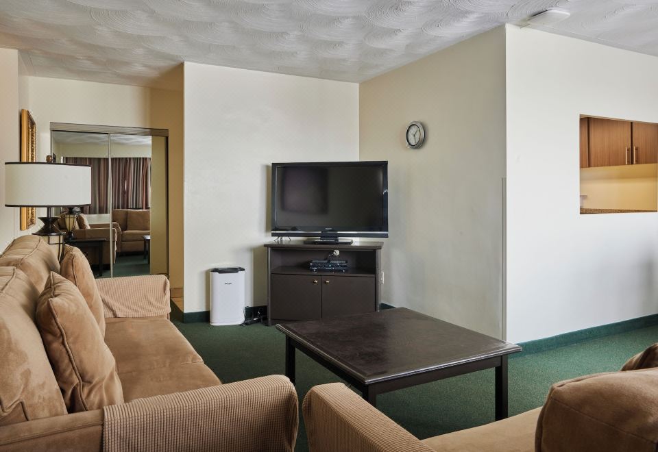 더 비즈니스 인 객실 내부 및 주방 시설