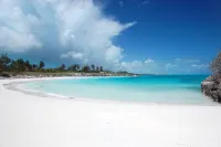 On hilltop with pool. Only 400 feet down to waterfront, dock & kayaks.