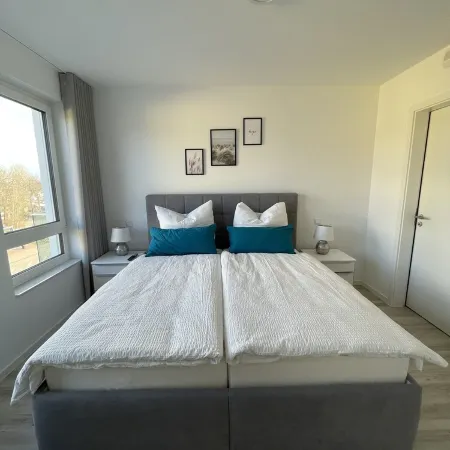 Vacation apartment Sunrise 10 with balcony and sea view, Cuxhaven Duhner Allee