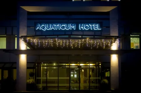 Aquaticum Debrecen Termal & Wellness Hotel Отели рядом с достопримечательностью «Debrecen Zoo and Amusement Park»
